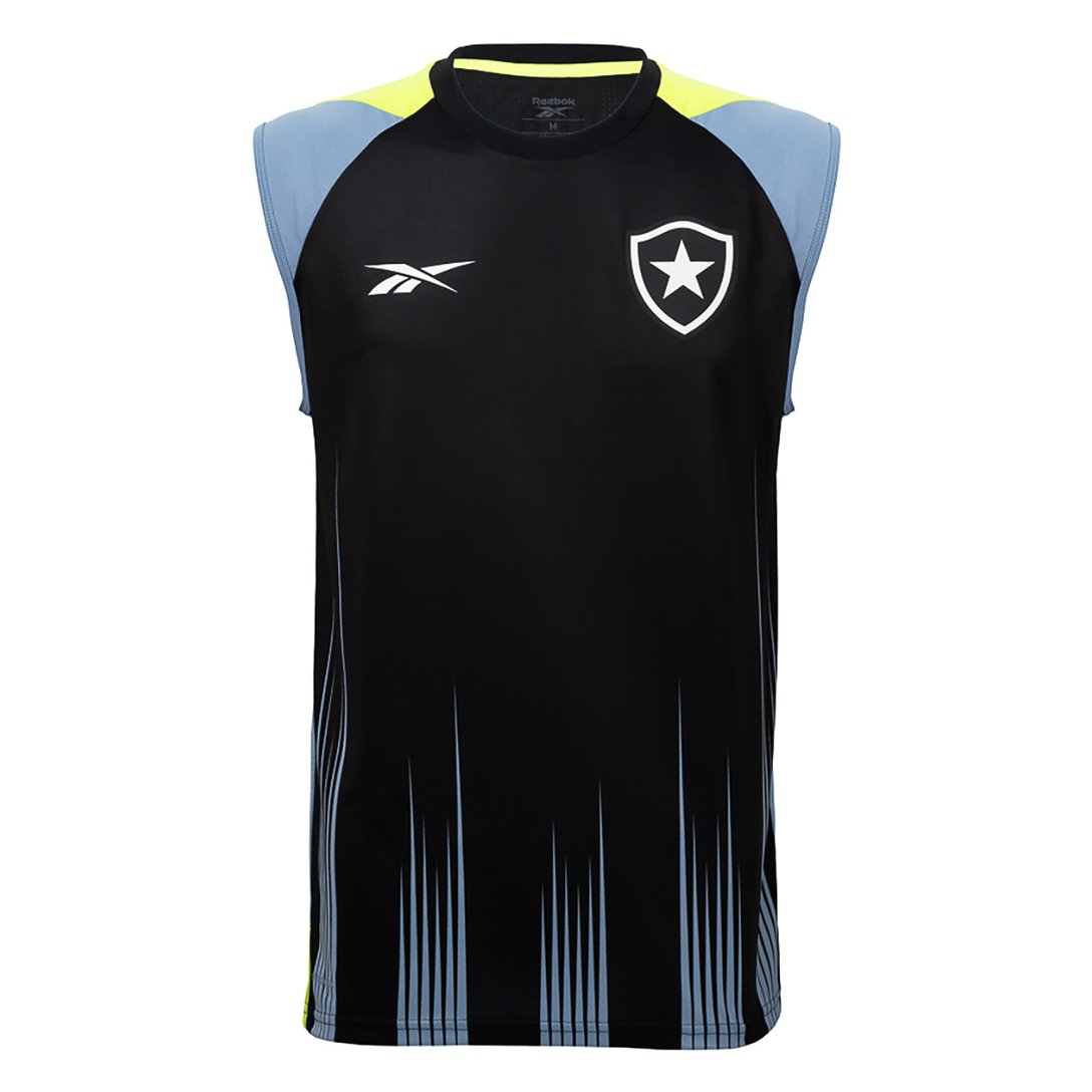 Regata Botafogo 24/25 Treino Reebok Masculina - Preto