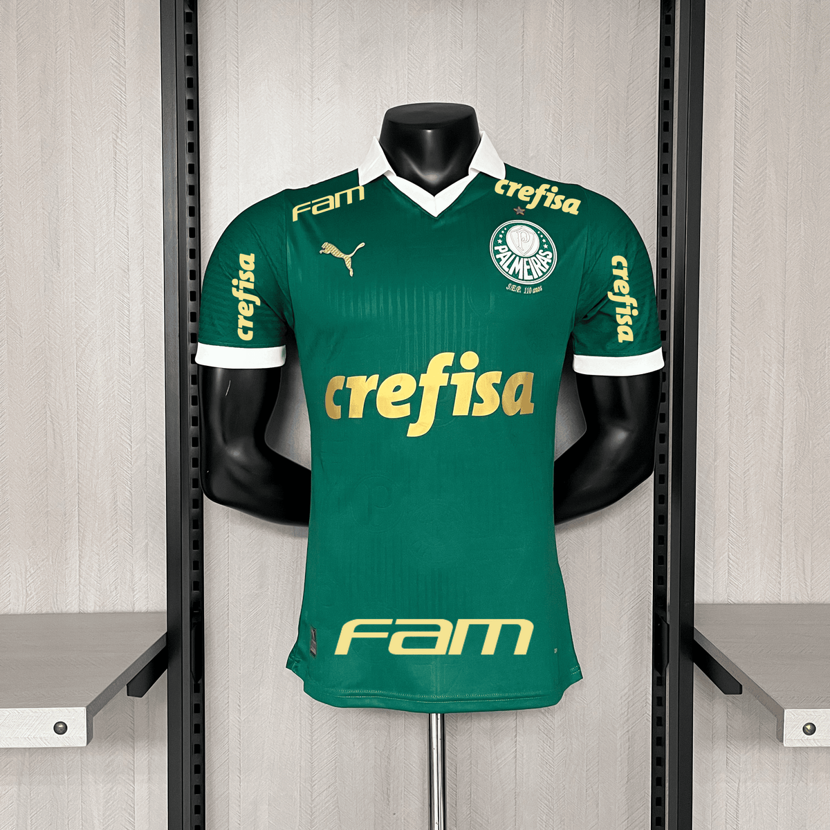 Palmeiras 24/25 – Camisa Home Player Edition Com Patrocínios Completos