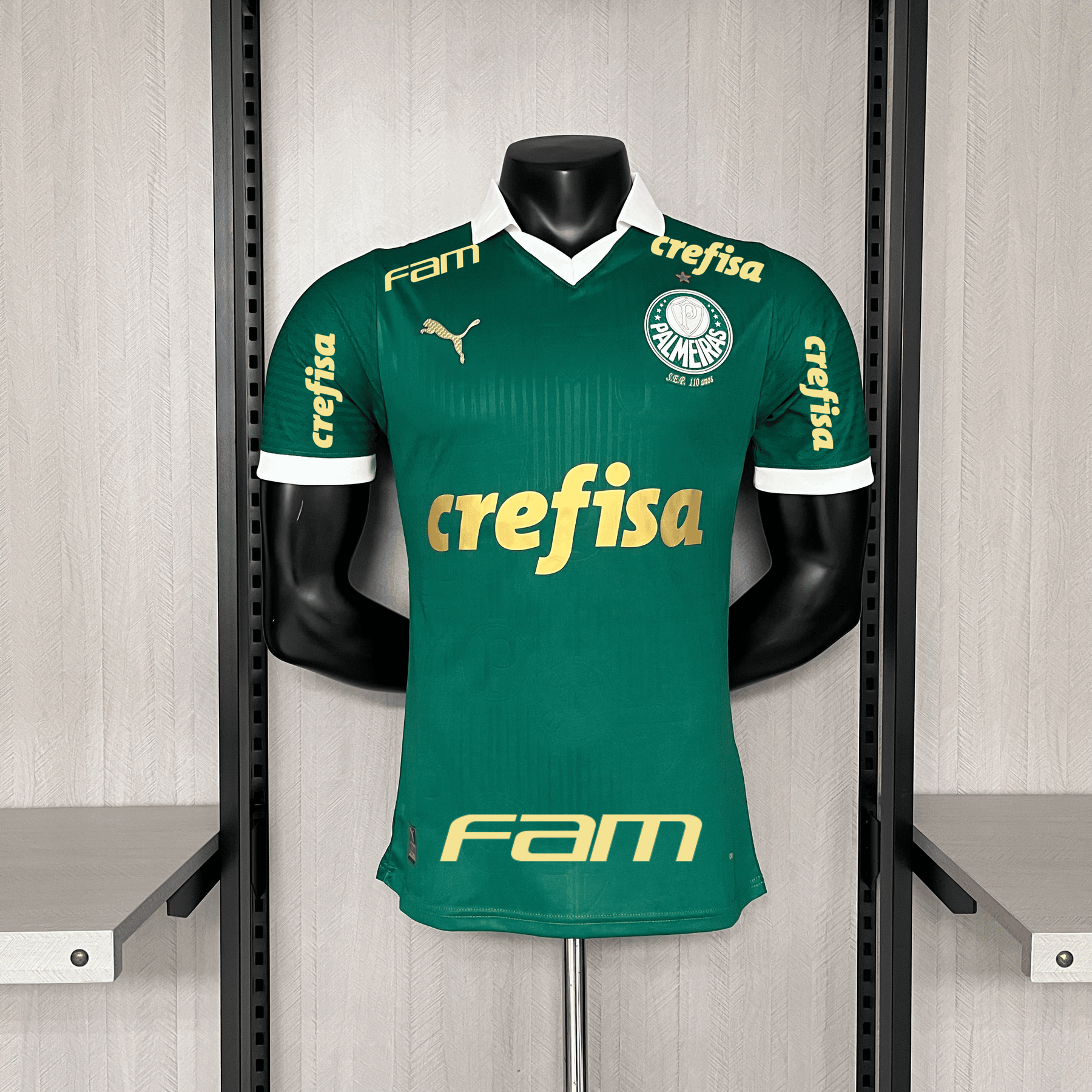 Palmeiras 24/25 – Camisa Home Player Edition Com Patrocínios Completos