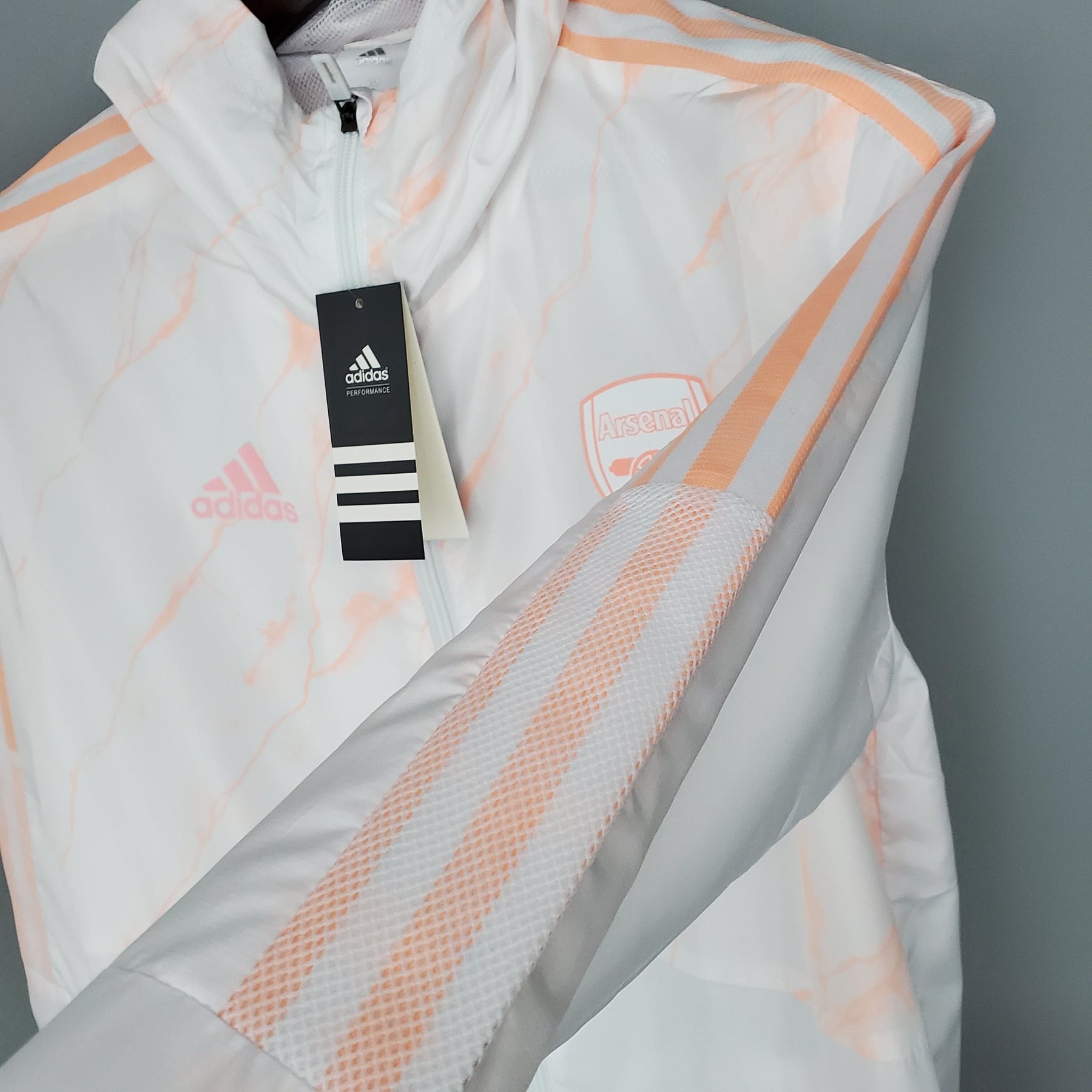 Corta-Vento Arsenal 21/22 – Branco Masculino