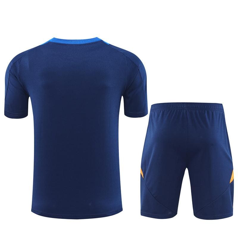 Conjunto Juventus 24/25 – Camisa Manga Curta e Shorts Navy Torcedor Masculino