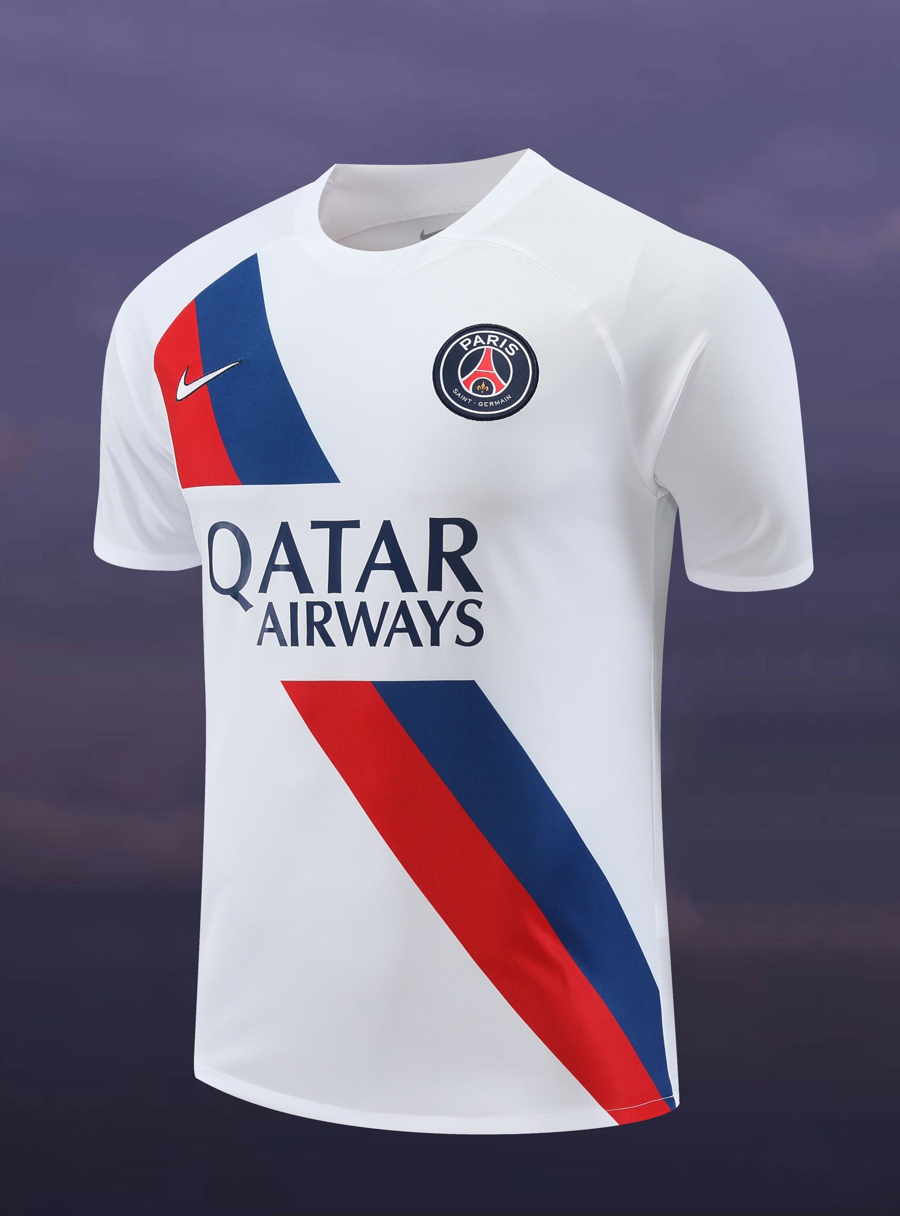 Conjunto de Treino PSG 23/24 – Masculino Preto e Branco