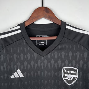 Camisa Goleiro Arsenal 23/24 – Preta Torcedor Masculina