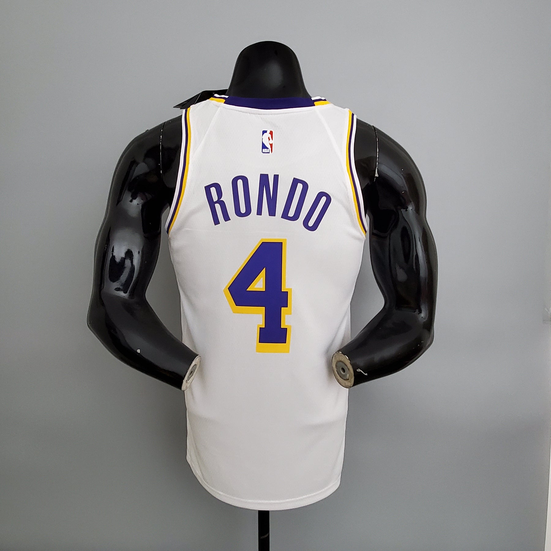 Camisa NBA Lakers #4 Rondo New Finals White - 23/24