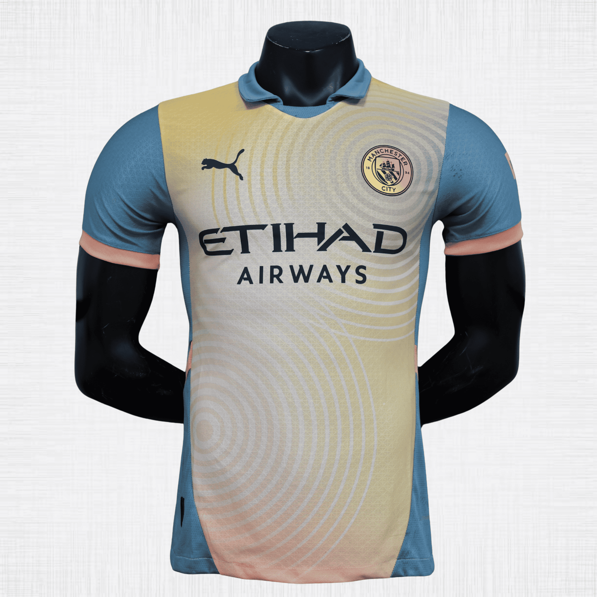 Camisa Manchester City 2024/25 – 3º Uniforme Visitante (Versão Jogador Masculina)