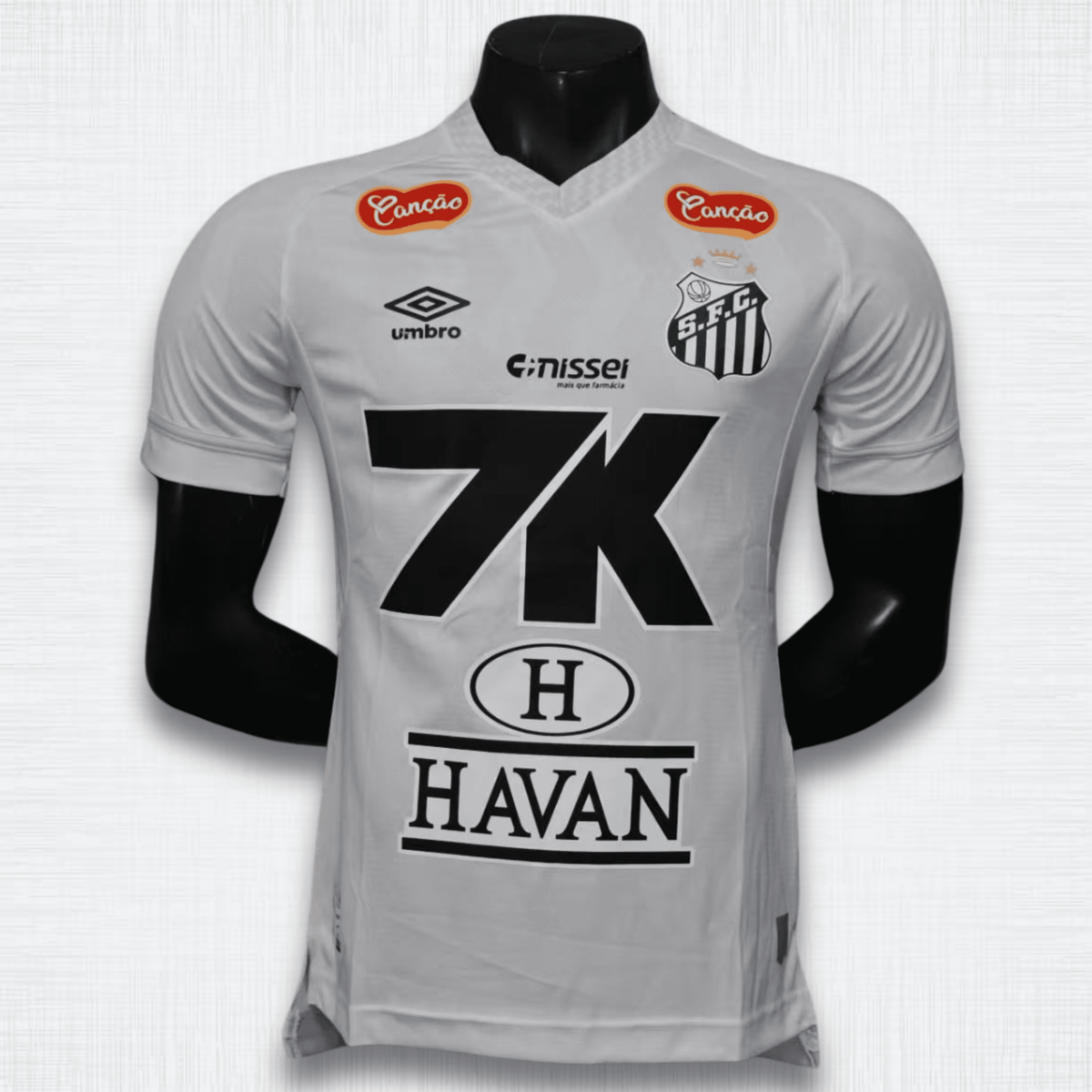 Camisa Santos 25/26 – Edição Jogador Home Todos os Patrocínios