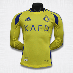 Camisa Al-Nassr 24/25 – Home Manga Longa Edição Jogador