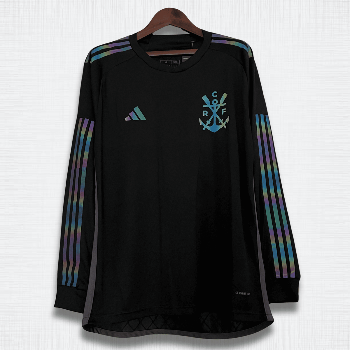 Flamengo adidas 2023/24 – Camisa 3 Manga Longa Masculina