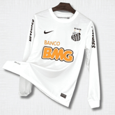 Camisa Santos 12/13 Retrô – Versão Titular com Mangas Longas