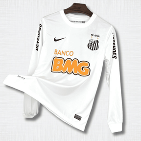 Camisa Santos 12/13 Retrô – Versão Titular com Mangas Longas