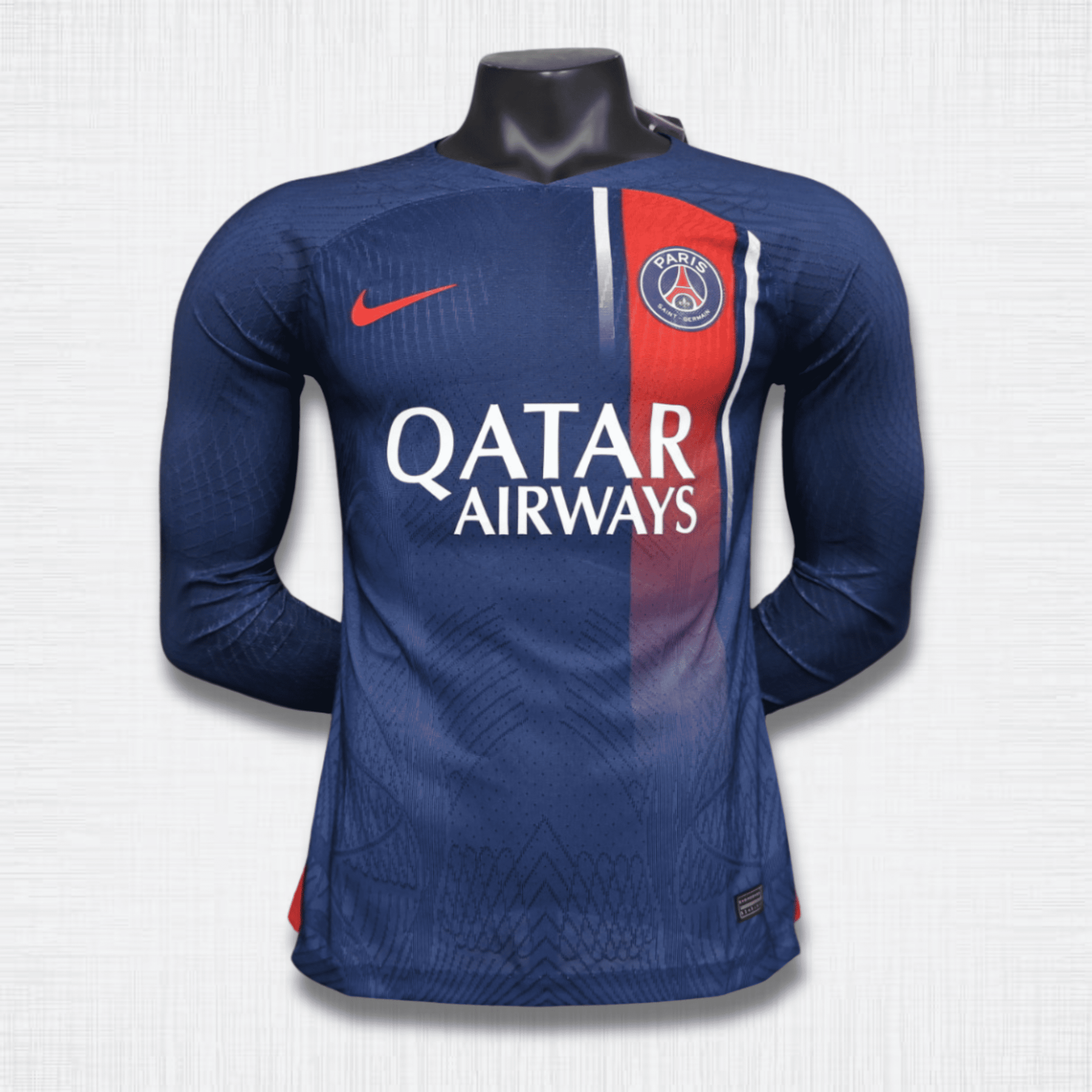 Camisa Paris Saint-Germain 23/24 – Edição Jogador Manga Longa Home