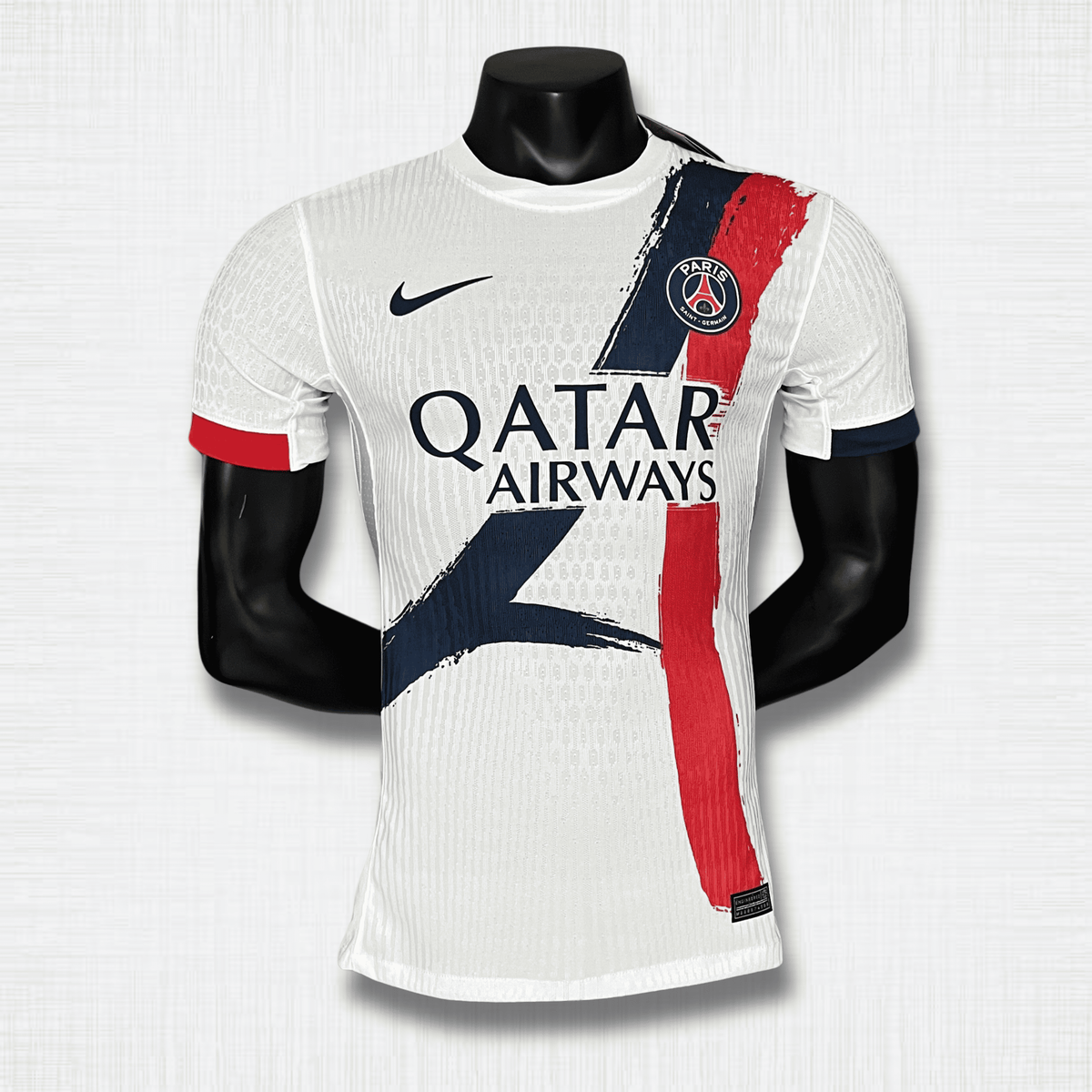 Camisa Paris Saint-Germain 24/25 – Away Edição Jogador Branca