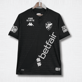 Camisa Vasco 24/25 – Versão Torcedor Preta Completa com Patrocínios