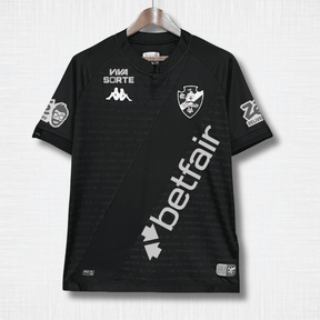 Camisa Vasco 24/25 – Versão Torcedor Preta Completa com Patrocínios