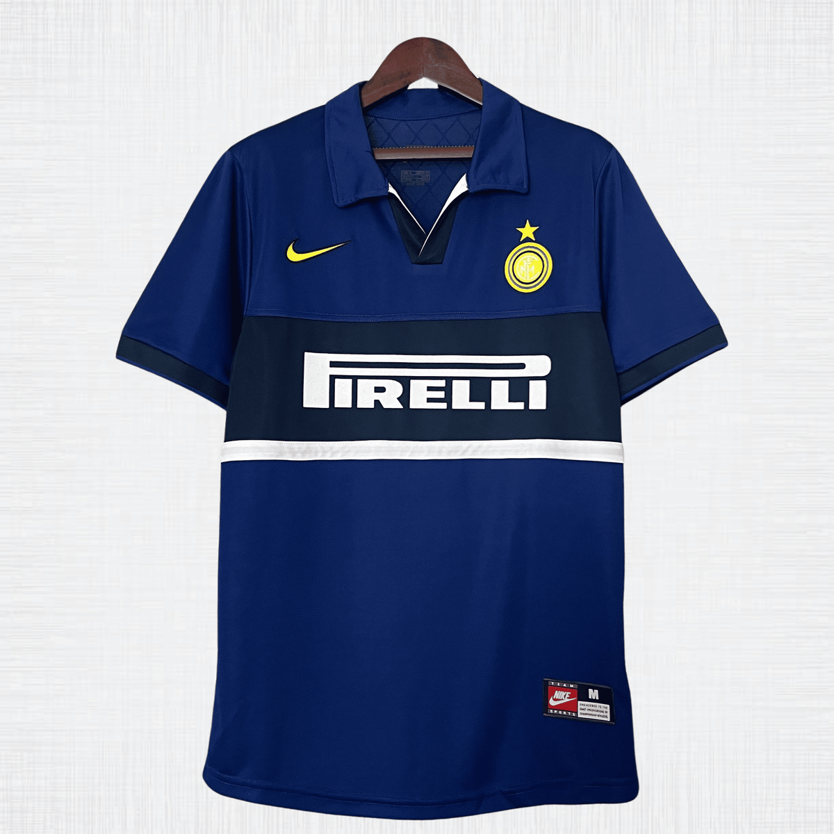Camisa Retrô Inter de Milão 1998/99 – Terceiro Uniforme Nike Masculina