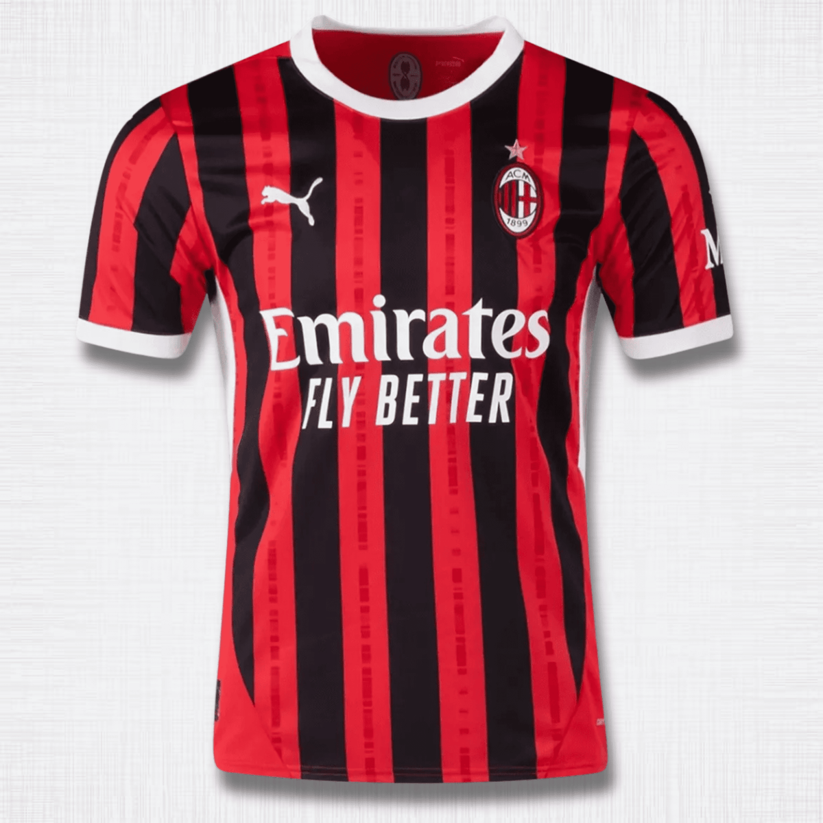 Camisa AC Milan 24/25 – Home Torcedor Puma Masculina