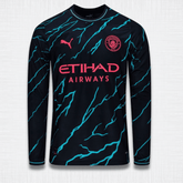 Camisa Manchester City 23/24 – Third Away Manga Longa Torcedor