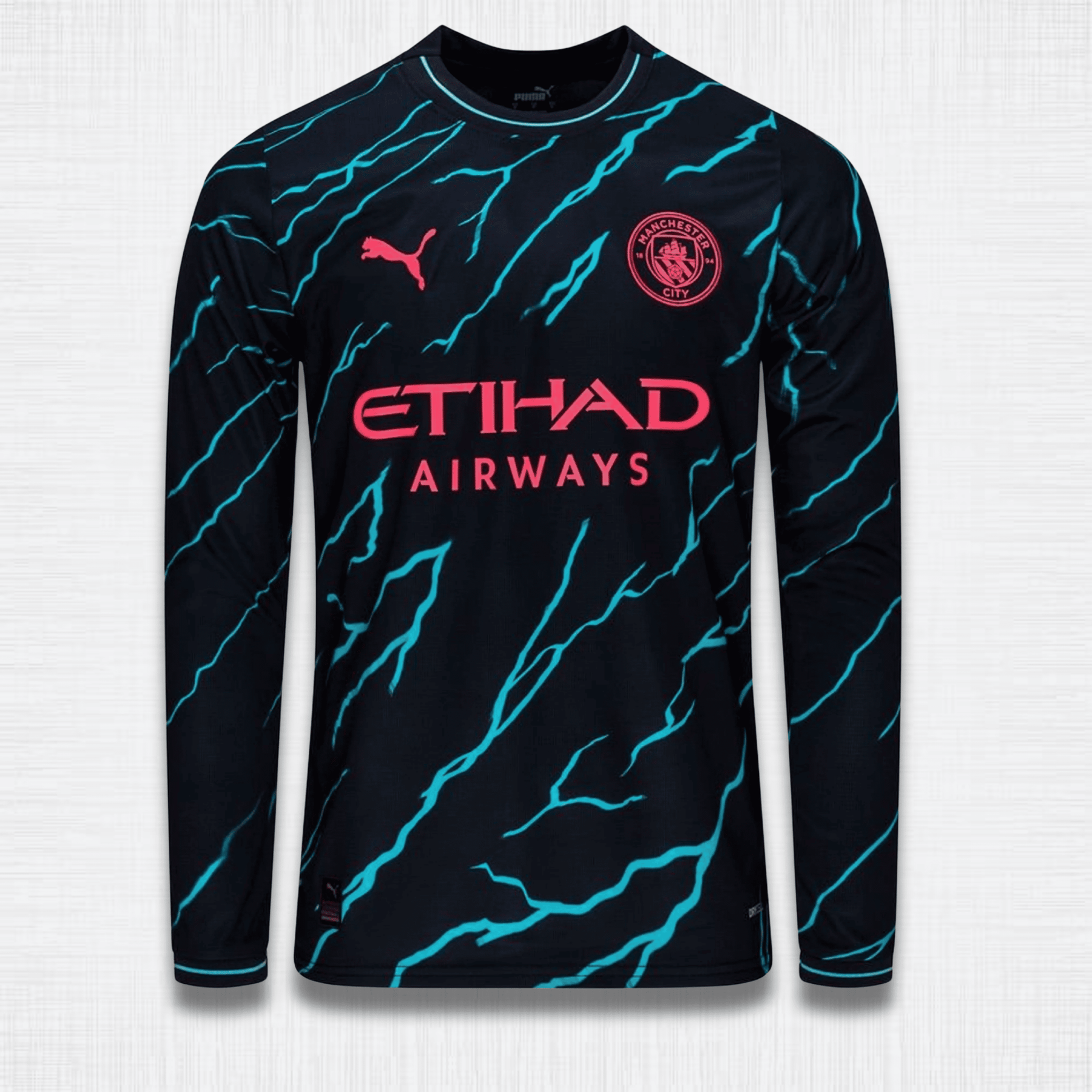 Camisa Manchester City 23/24 – Third Away Manga Longa Torcedor