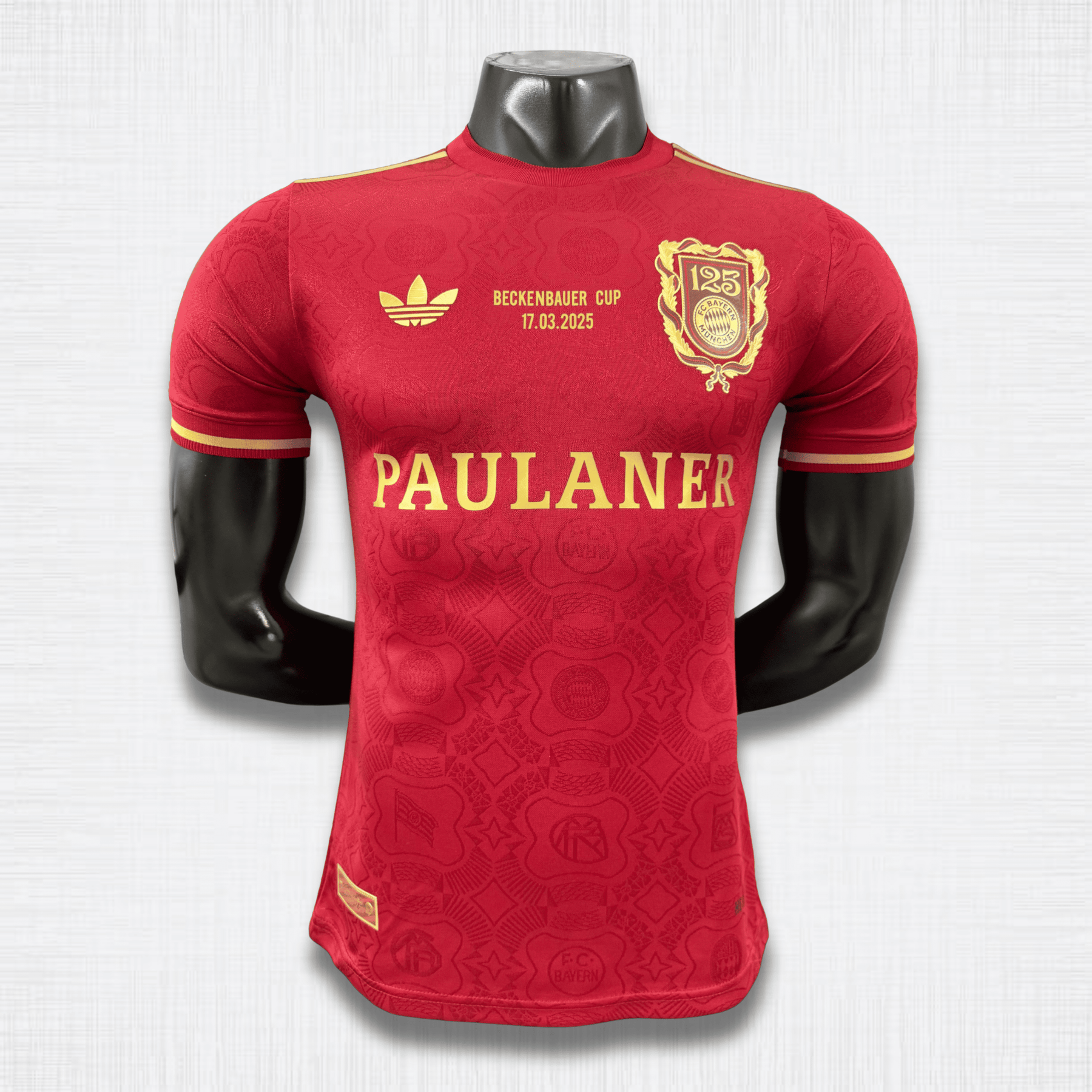 Camisa Bayern de Munique 25/26 – Edição Comemorativa 125 Anos Player Edition