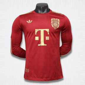 Camisa Bayern de Munique 25/26 – Edição Jogador 125 Anos Vermelha