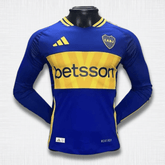 Camisa Boca Juniors 24/25 – Home Manga Longa Edição Jogador