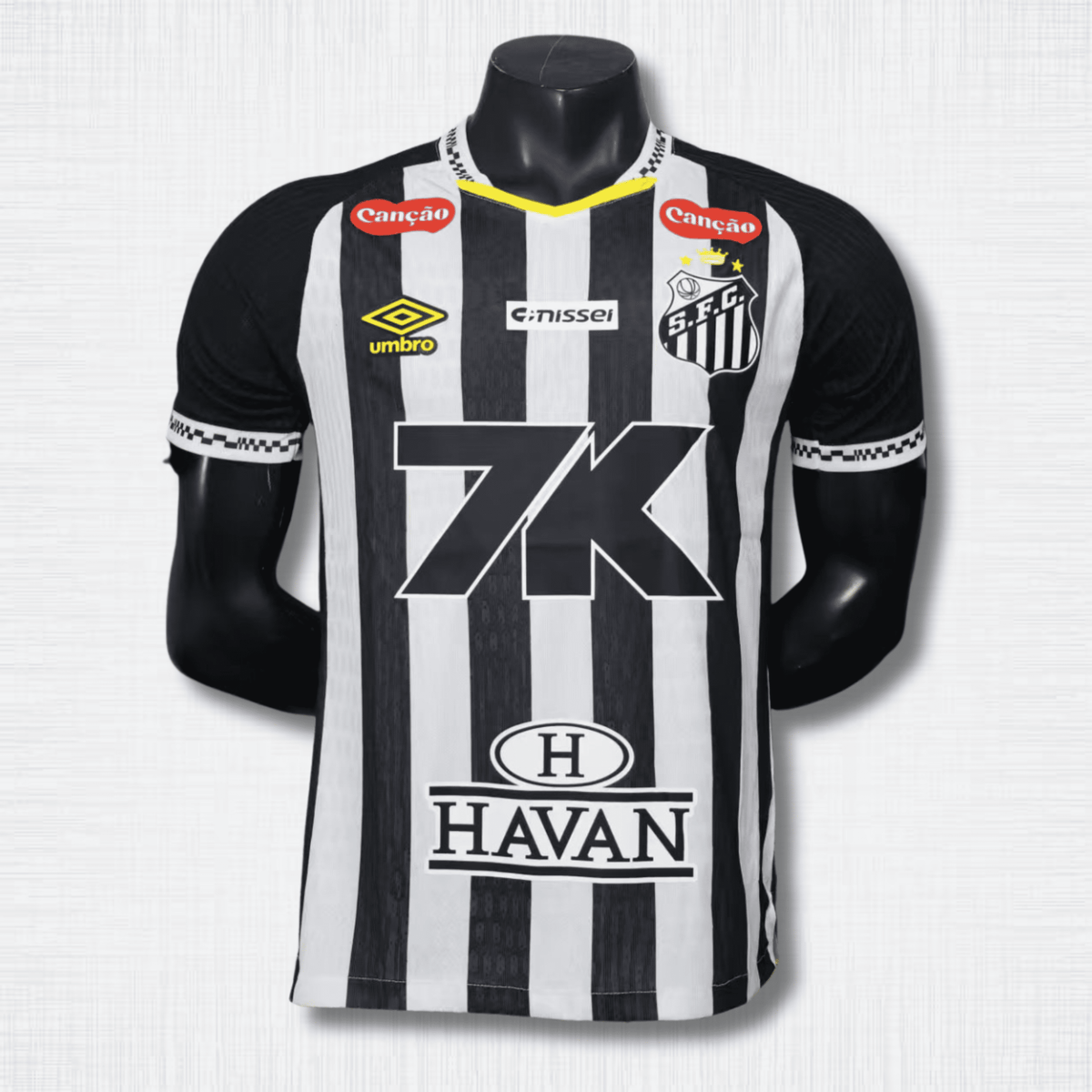 Camisa Santos 25/26 – Edição Jogador Away Todos os Patrocínios