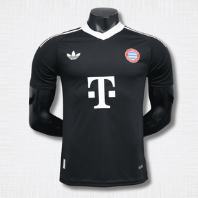 Camisa Bayern de Munique 24/25 – Edição Jogador Goleiro Preta