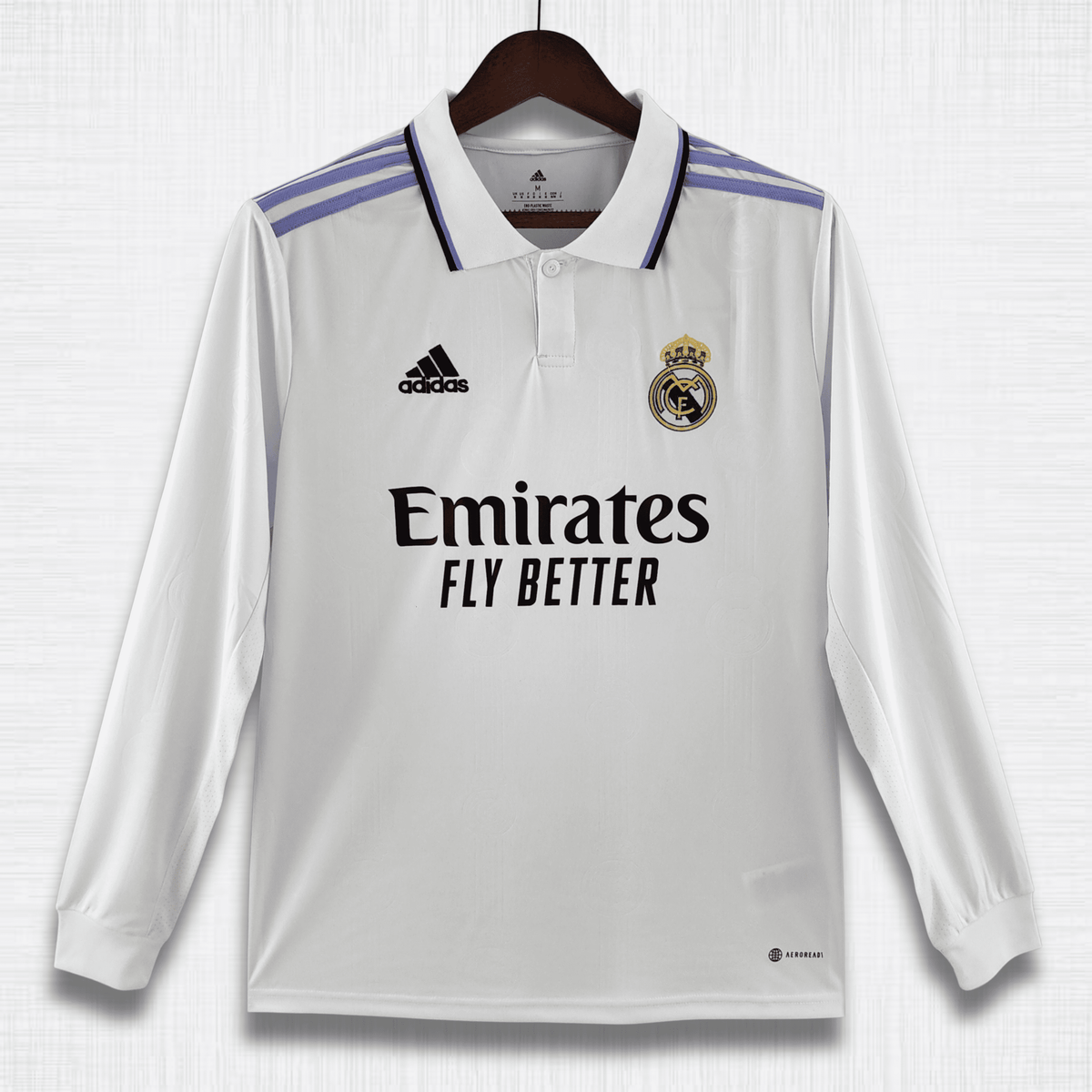Camisa Real Madrid 22/23 – Manga Longa Home