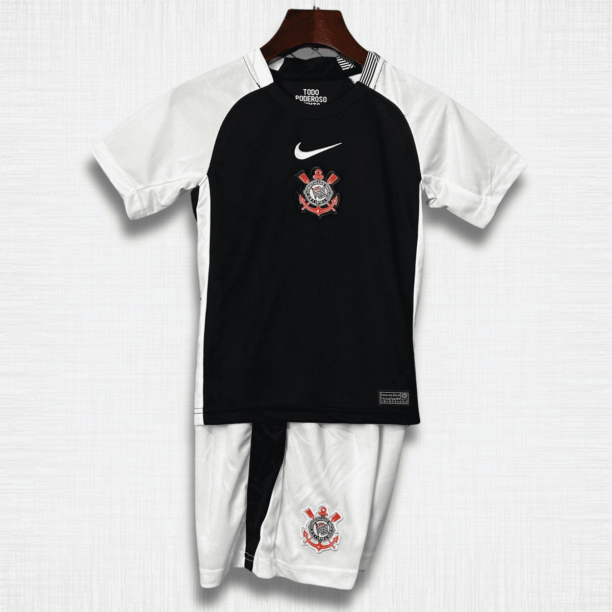 Kit Corinthians Infantil 25/26 – Versão Torcedor Home