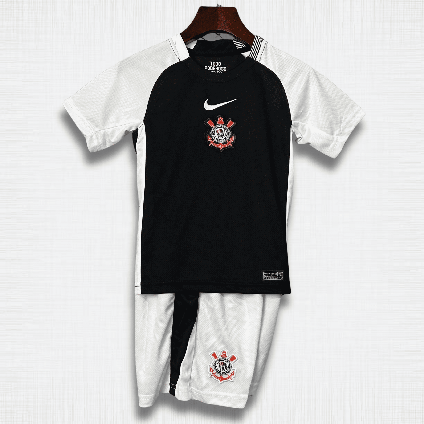 Kit Corinthians Infantil 25/26 – Versão Torcedor Home