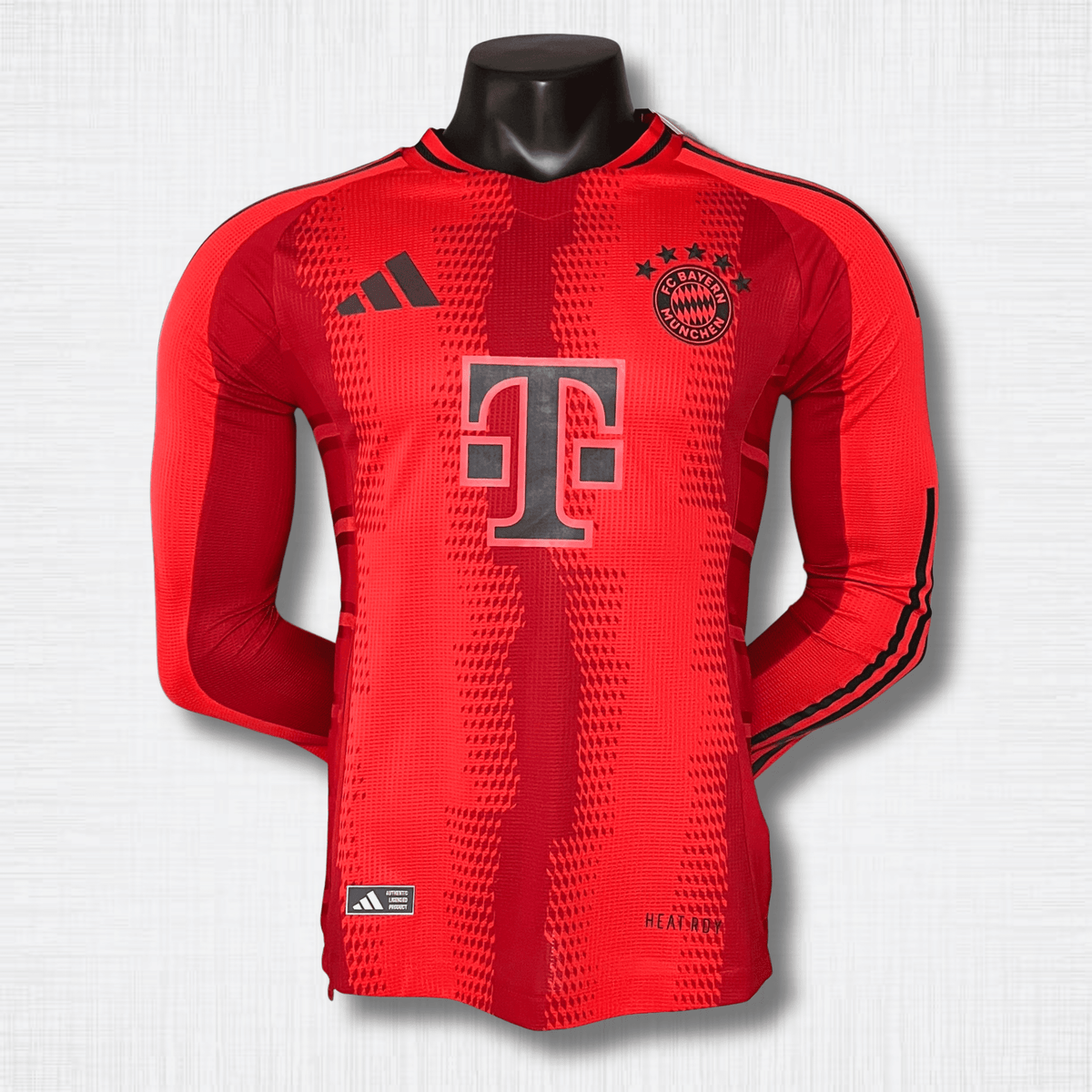 Camisa Bayern de Munique 24/25 – Edição Jogador Home Manga Longa