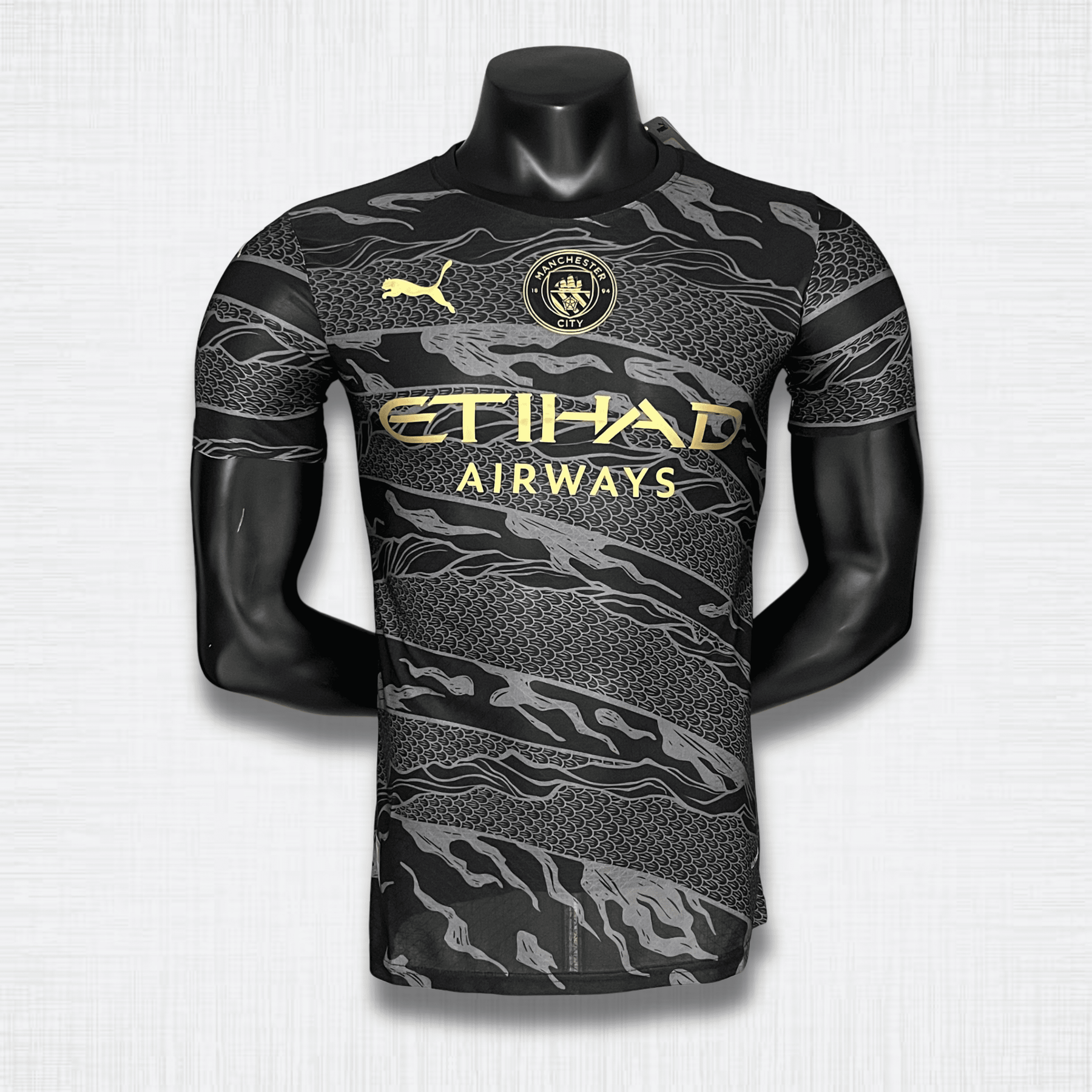 Camisa Manchester City 24/25 – Edição Jogador Dragão Preta