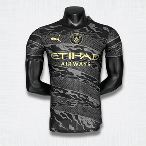Camisa Manchester City 24/25 – Edição Jogador Dragão Preta