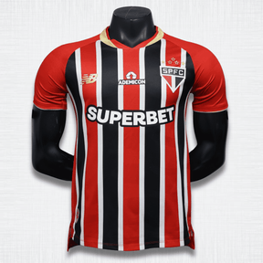 Camisa São Paulo II 25/26 s/n Jogador New Balance Masculina - Vermelho