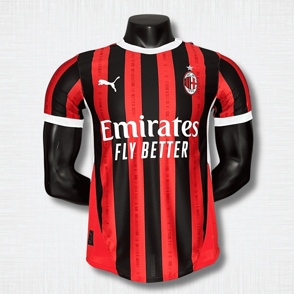 Camisa AC Milan 24/25 – Versão Jogador Home