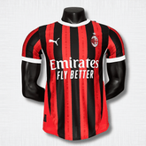 Camisa AC Milan 24/25 – Versão Jogador Home