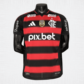 Camisa Flamengo 25/26 Edição Jogador – Modelo Home com Todos os Patrocínios