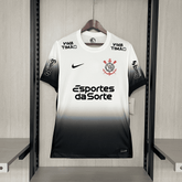 Camisa Corinthians 24/25 – Modelo Home Torcedor com Todos os Patrocínios