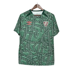 Camisa Fluminense verde pré-jogo 24/25 Torcedor Umbro Masculina - Verde