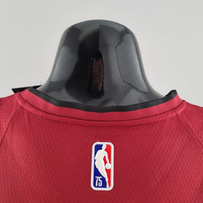 Camisa NBA Miami Heat #4 Oladipo - 75° Aniversário Red