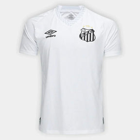 Camisa Santos I 25/26 s/n Torcedor Umbro Masculina - Branco+Cinza