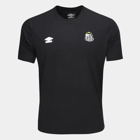 Camisa Santos 25/26 Concentração Umbro Masculina - Preto