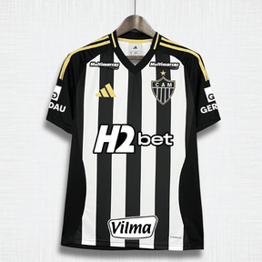 Camisa Atlético Mineiro 25/26 – Home Hulk Versão Completa com Patrocínios