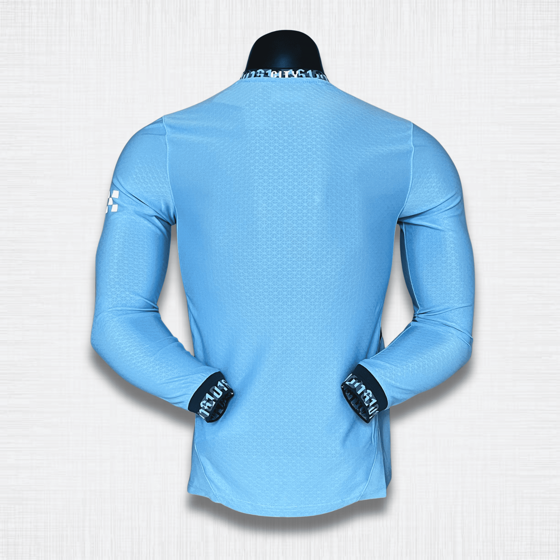Camisa Manchester City 24/25 – Edição Jogador Home Manga Longa