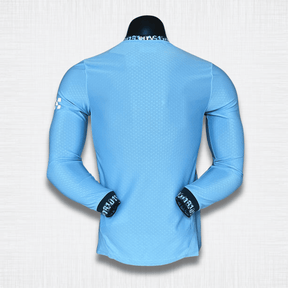 Camisa Manchester City 24/25 – Edição Jogador Home Manga Longa
