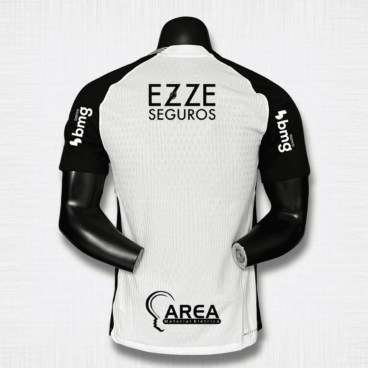 Camisa Corinthians 2025/26 – Edição Jogador – Home com Todos os Patrocínios