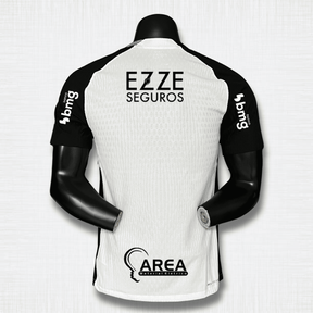 Camisa Corinthians 2025/26 – Edição Jogador – Home com Todos os Patrocínios