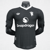 Camisa Manchester United 2024/25 Preta – Versão Jogador