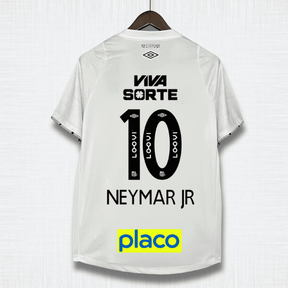 Camisa Santos 2024/25 – Edição Neymar Jr Home com Patrocínios Completos