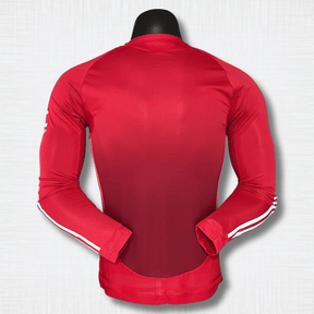 Camisa Manchester United 24/25 – Edição Jogador Home Manga Longa